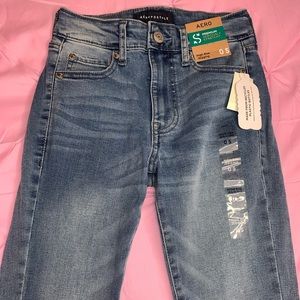 Aeropostale Premium Seriously Stretchy High-Rise Jegging Size 0 Short BRAND NEW